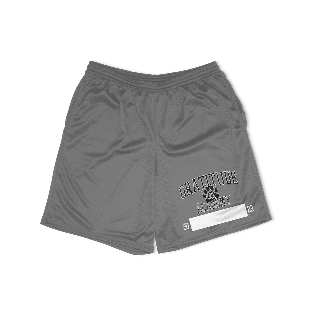 Gratitude Academy Shorts (Gray)