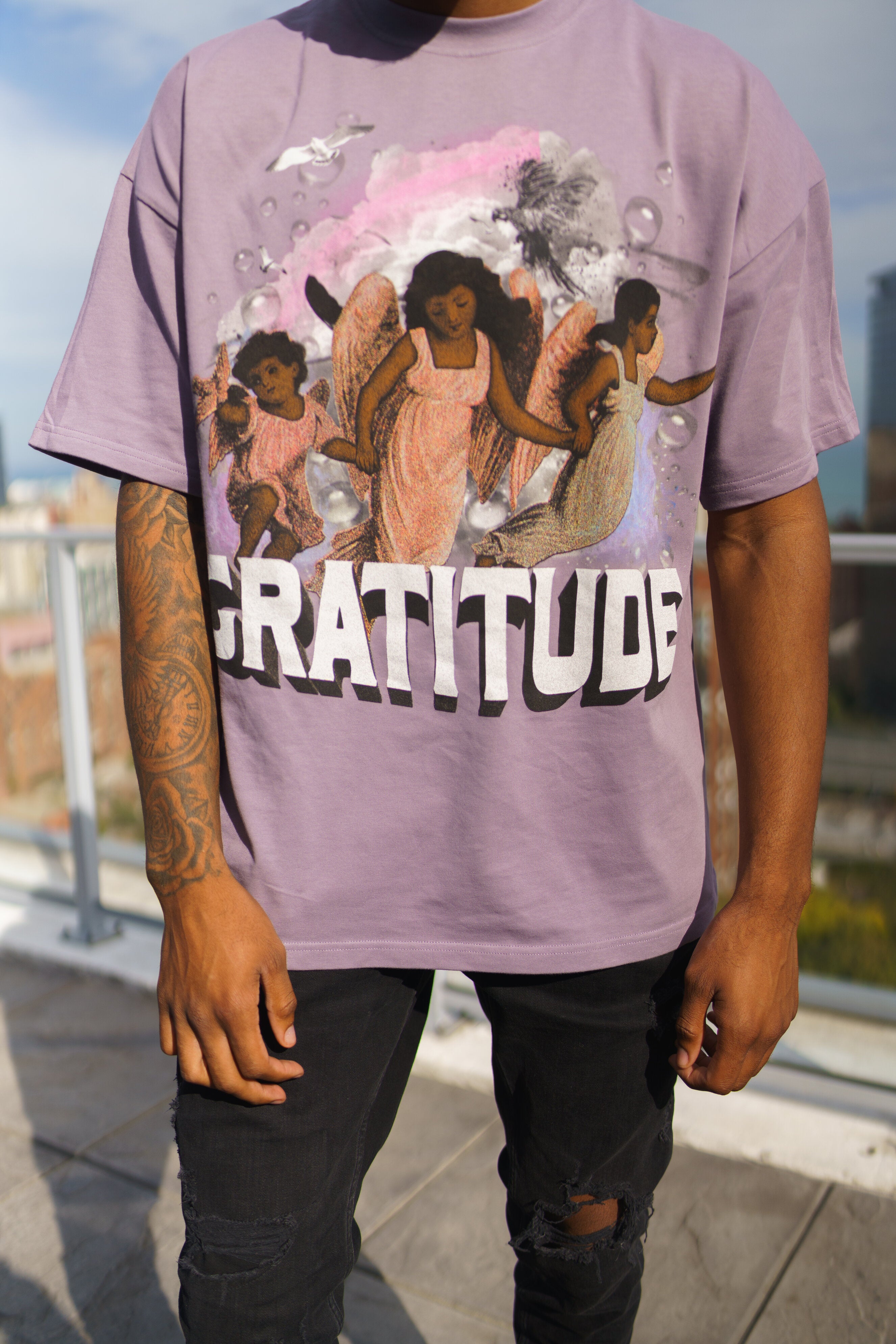 Gratitude Angel Tee