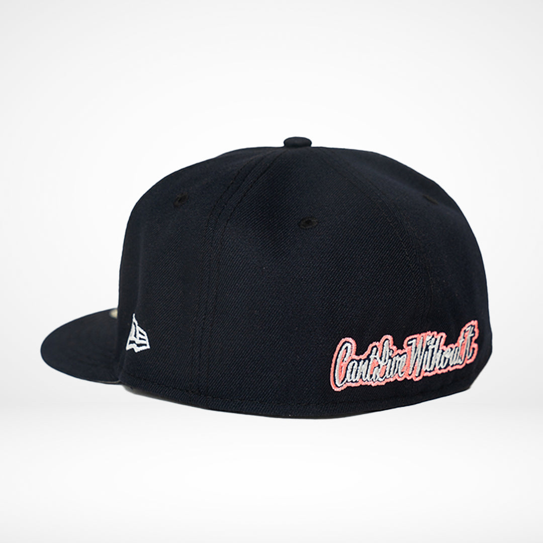 Script G Fitted (Navy Blue)