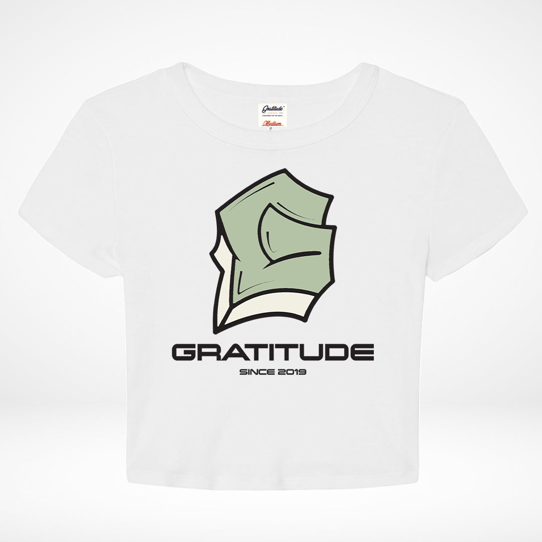 Gratitude Logo Baby Tee (Women's)