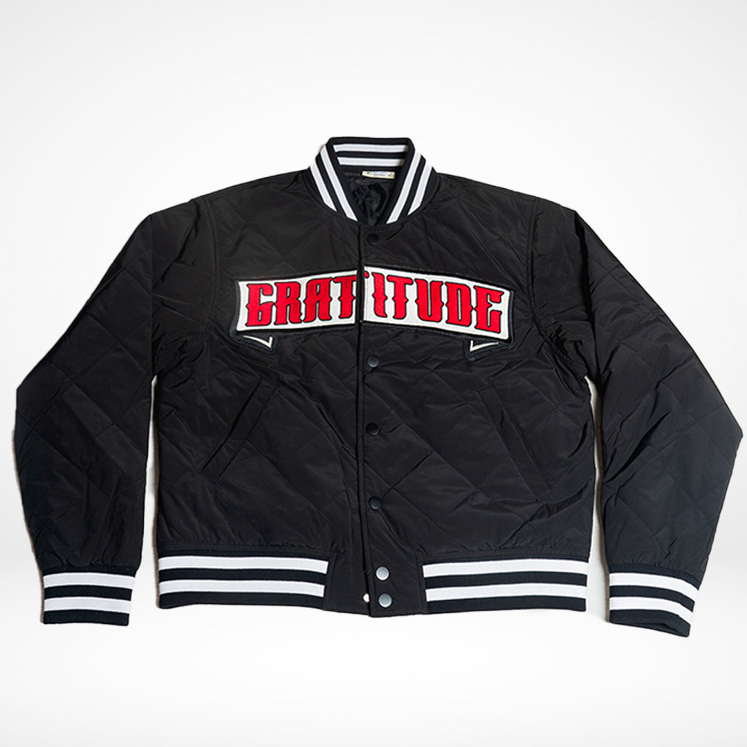 Chop Shop Quilted Bomber Jacket