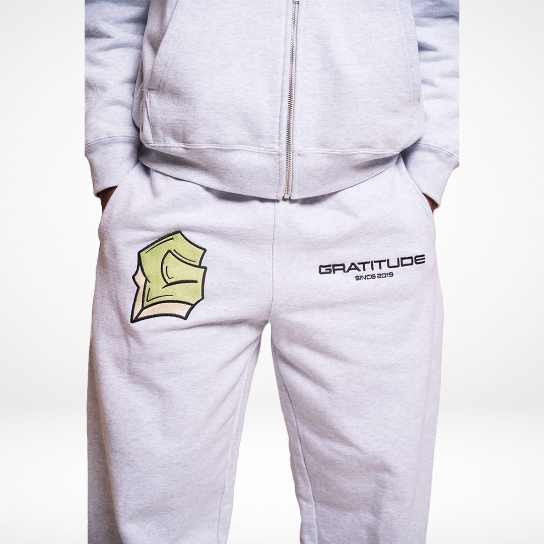 Gratitude Logo Suit (Ash Grey)